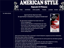 Tablet Screenshot of americanstyle.nl